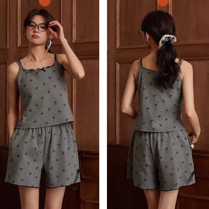 Sicily Bow Padded Nightsuit